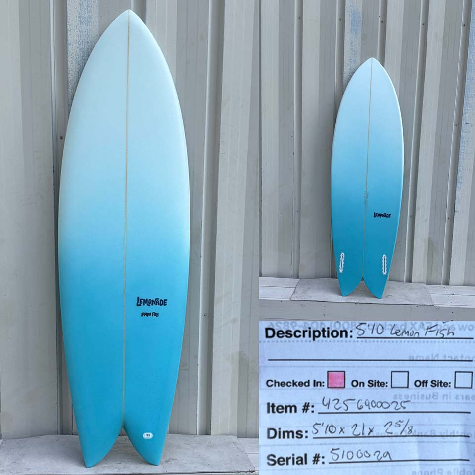 5'10" Lemon Fish