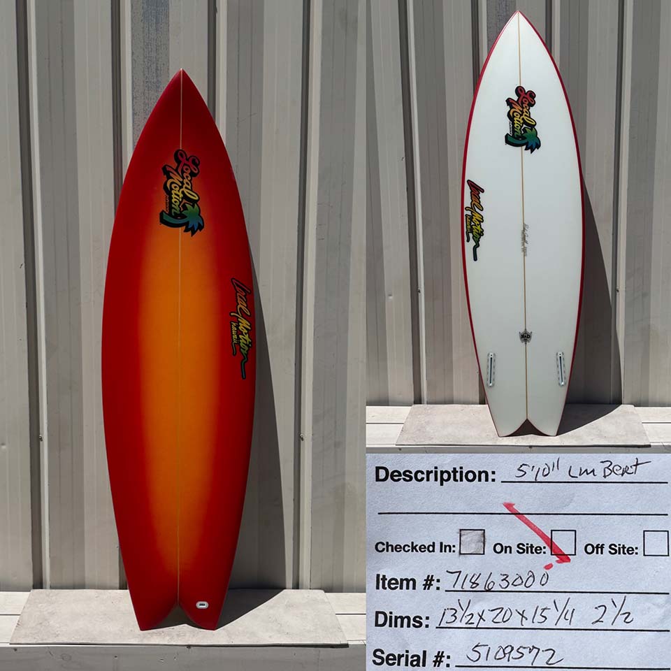 Local Motion Surfboards - Ricky Carroll Surfboards