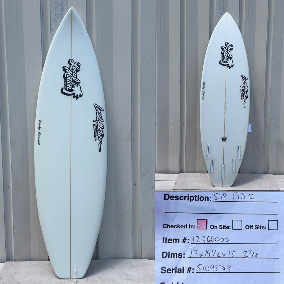 ローカルモーションサーフボード Local Motion Surfboards - Ricky Carroll Surfboards