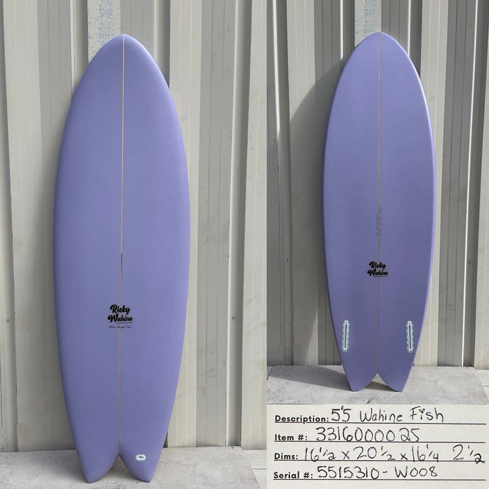 5'5" Ricky Wahine - Moon Angel Fish