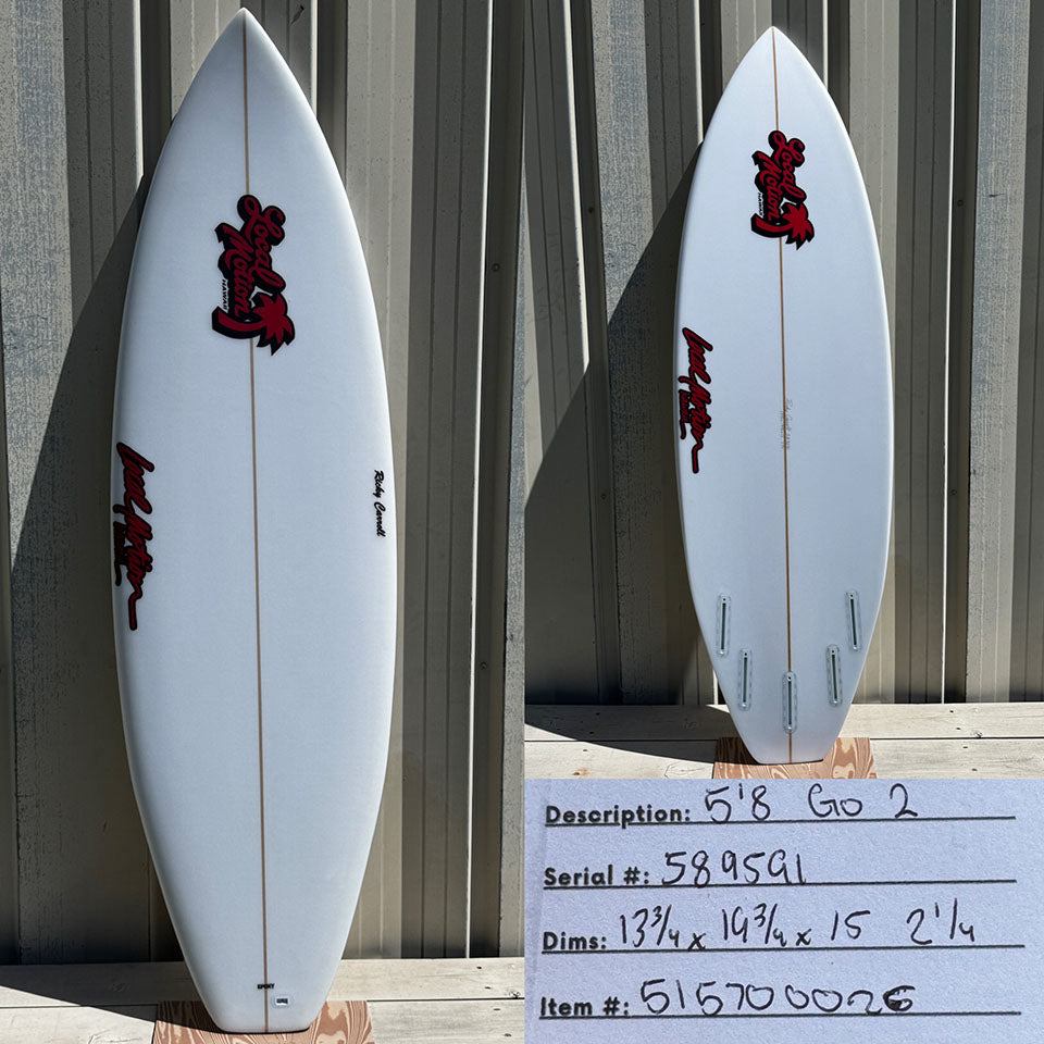 Local Motion Surfboards - Ricky Carroll Surfboards