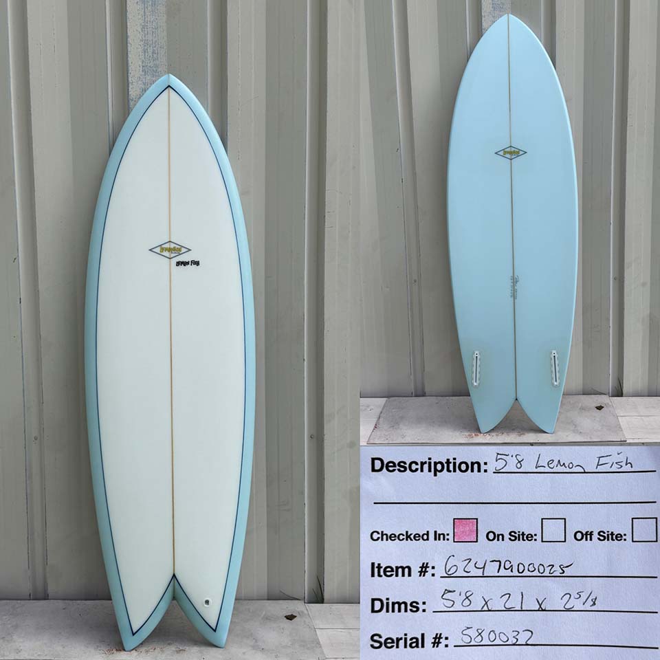 5'8" Lemon Fish