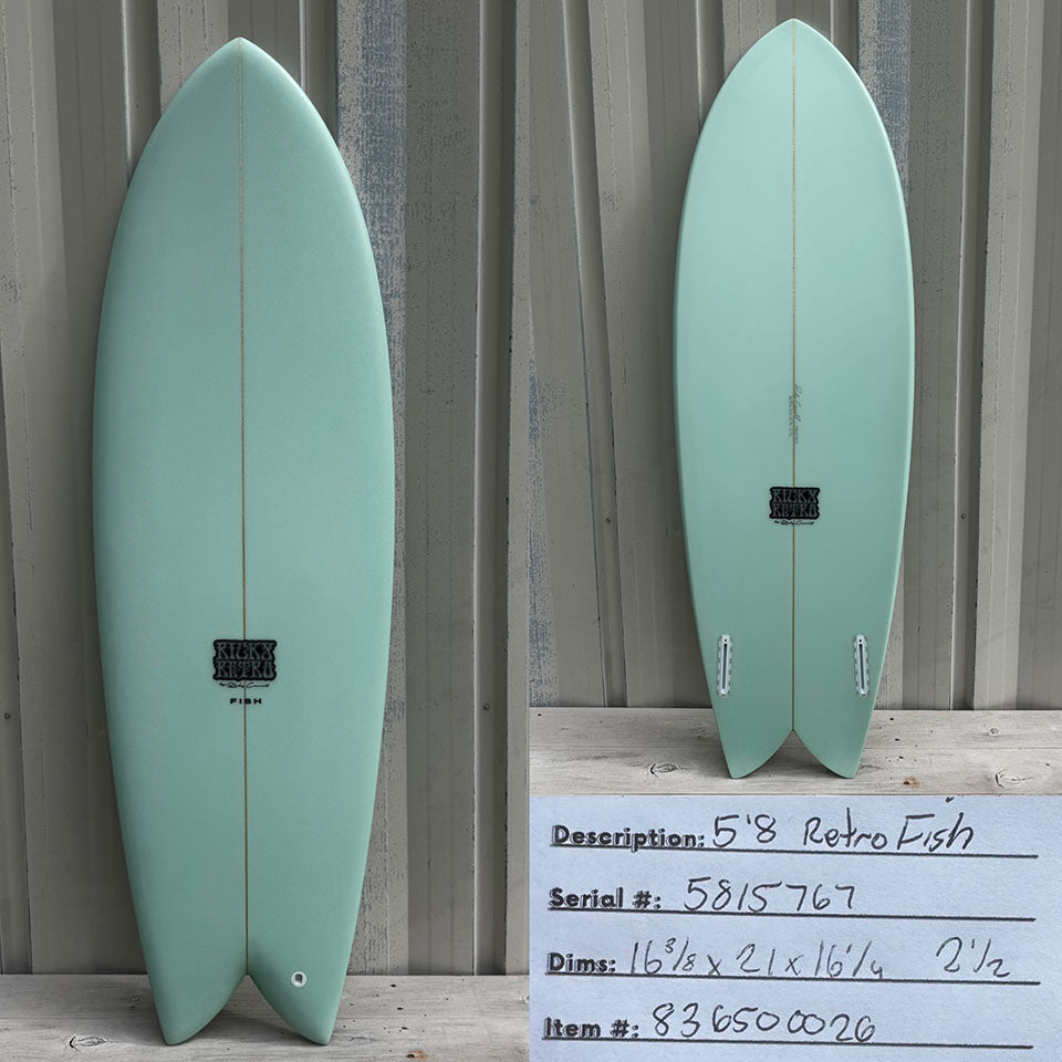 5'8" Retro Fish