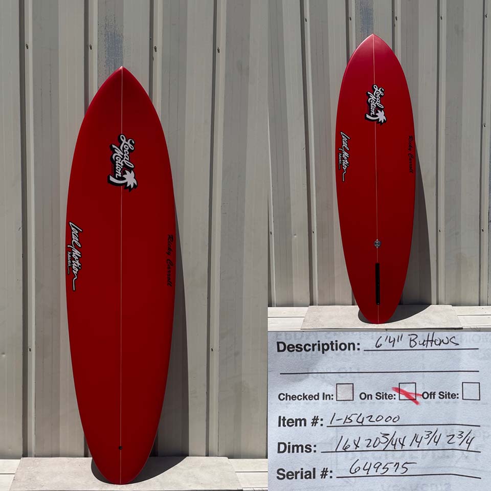 6'4 Local Motion Buttons