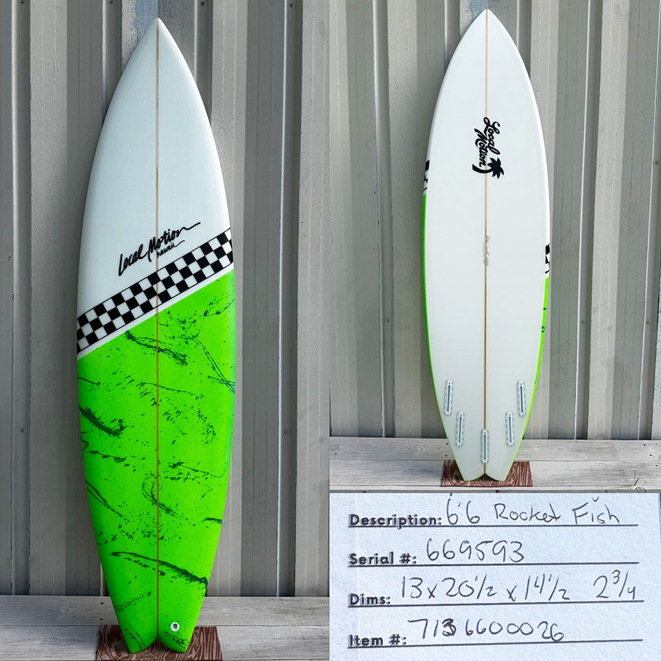 6'6 Rocket Fish Local Motion