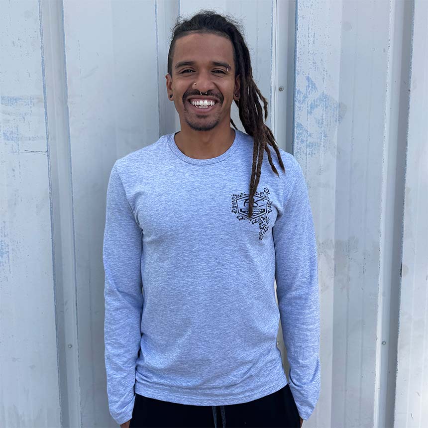 Long Sleeve Hibiscus Flower T-Shirt