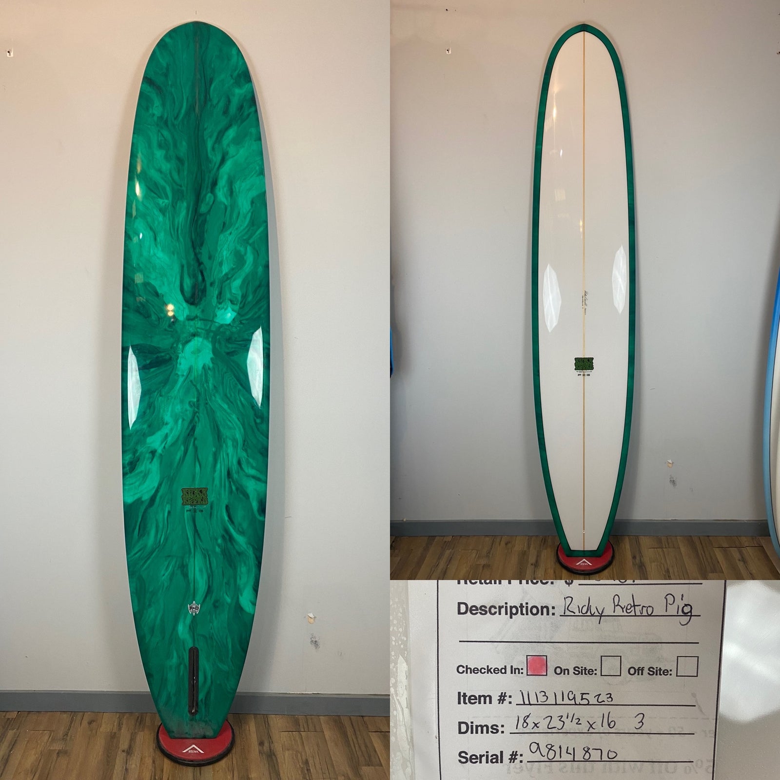 9'8" Retro Pig