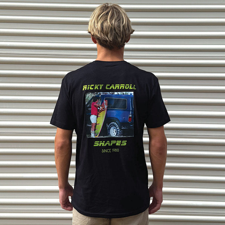 Retro RC Shapes T-Shirt - Ricky Carroll Surfboards