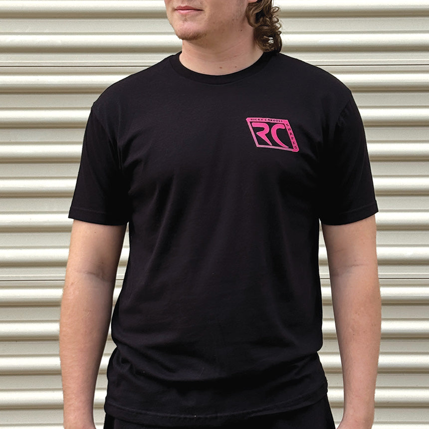 Curensology ＜&RC＞ラガーシャツ Retro RC Shapes T-Shirt - Ricky Carroll Surfboards