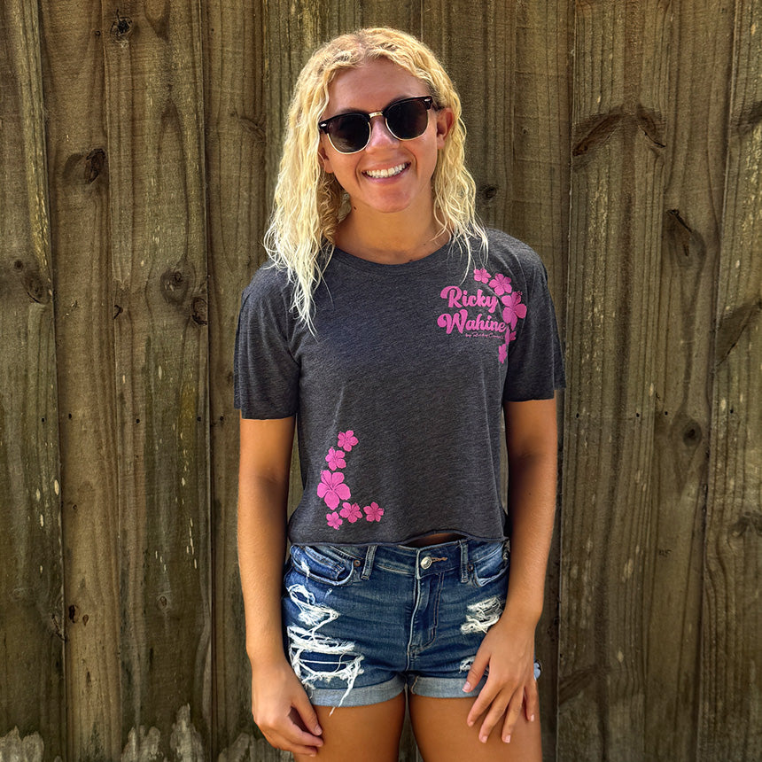 Ricky Wahine Ladies Crop Top